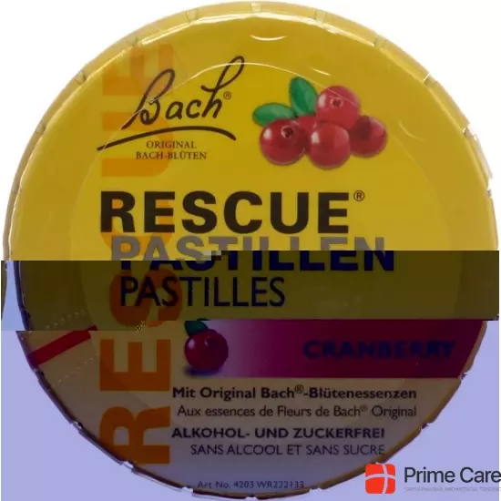 Rescue Pastillen Cranberry 50g buy online