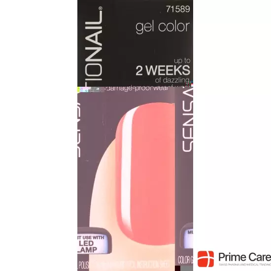 Fingrs Sensationail Gel Polish Coral Sunset buy online