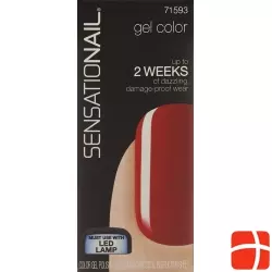 Fingrs Sensationail Gel Polish Scarlet Red