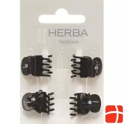 Herba Pinzettina 1.6cm black 4 pcs