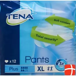 TENA Pants Plus XL ConfioFit 12 pcs