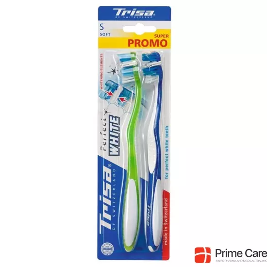 Trisa Perfect White toothbrush soft Duo