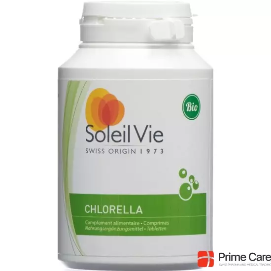Soleil Vie Bio Chlorella pyrenoidosa tablets 250 mg fresh water algae 300 pcs