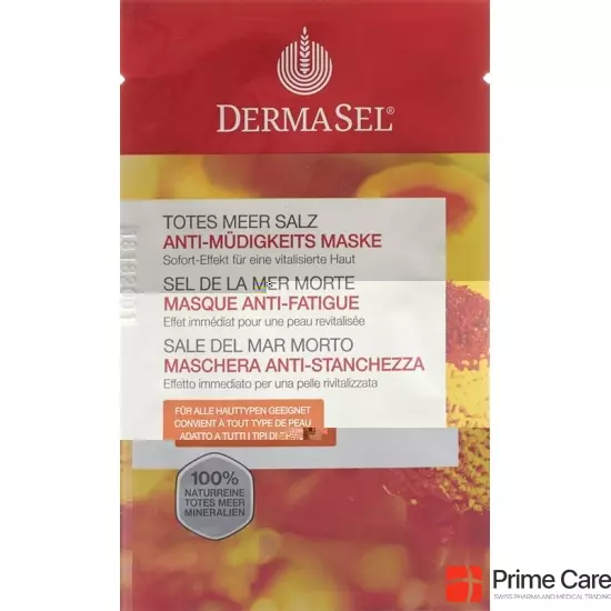 DermaSel Mask Anti-fatigue German / French / Italian 12 ml