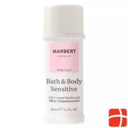 Marbert Bath & Body Sensitive 24H Anti Pers Cream Deodorant 40 ml