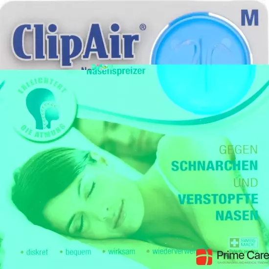 Oscimed ClipAir nasal dilator M for sleeping with storage box