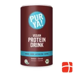 Purya! Vegan Protein Drink cacao Carob Organic Ds 550 g