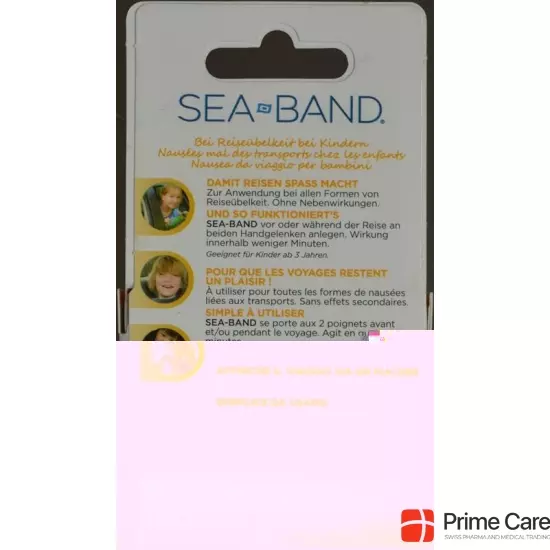 Sea-Band acupressure band children blue 1 pair