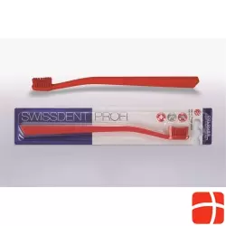 Swissdent Colors toothbrush red soft-medium