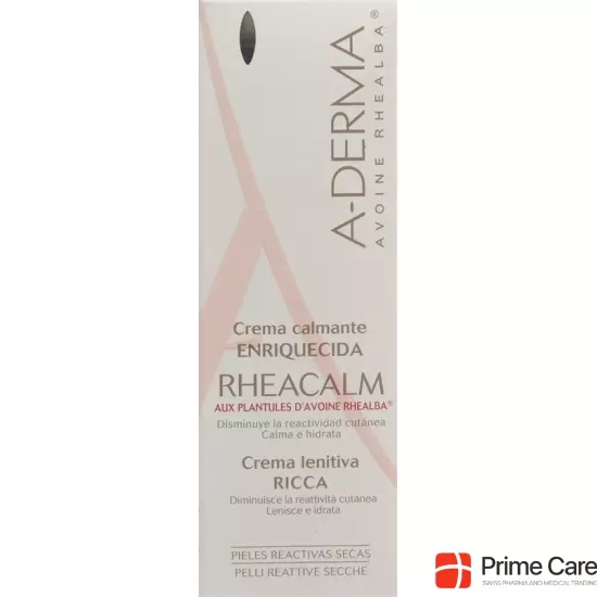 A-DERMA RHEACALM Soothing Cream rich 40 ml
