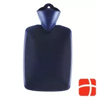 emosan Wärmeflasche Halblamelle Blau 1.8L