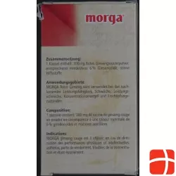 Morga Roter Ginseng Kapseln 100 Stück