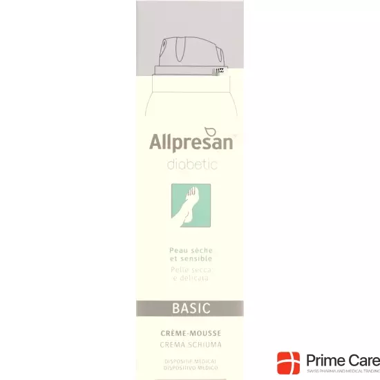Allpresan Diabetic Schaumcr Basis 5% Urea 125ml buy online