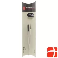 Herba tweezers pointed inox white