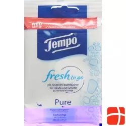 Tempo Fresh To Go Pure Tuecher 10 Stück