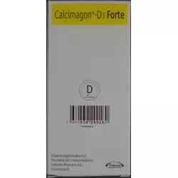 Calcimagon D3 Forte Kautabletten Zitron (neu) 90 Stück