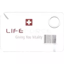 Sensolar tick card with magnifying glass