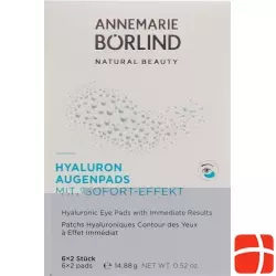 Boerlind Hyaluron Augenpads mit Sofort-Effekt 6 Stück