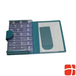 Medidos Medikamentenbox Türkis Franzoesisch