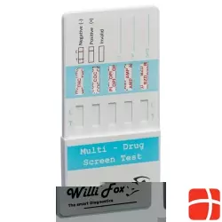Willi Fox drugs test multi drugs 10B urine 10 pcs
