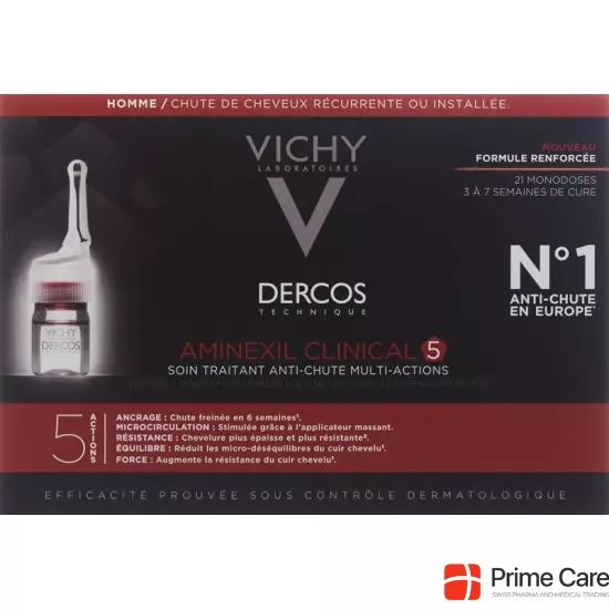 Vichy Dercos Aminexil Clinical 5 Männer 21x 6ml buy online