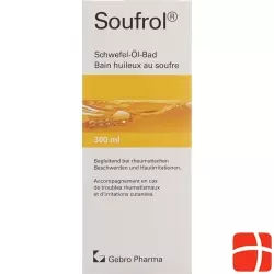 Soufrol sulphur-oil-bath bottle 300ml