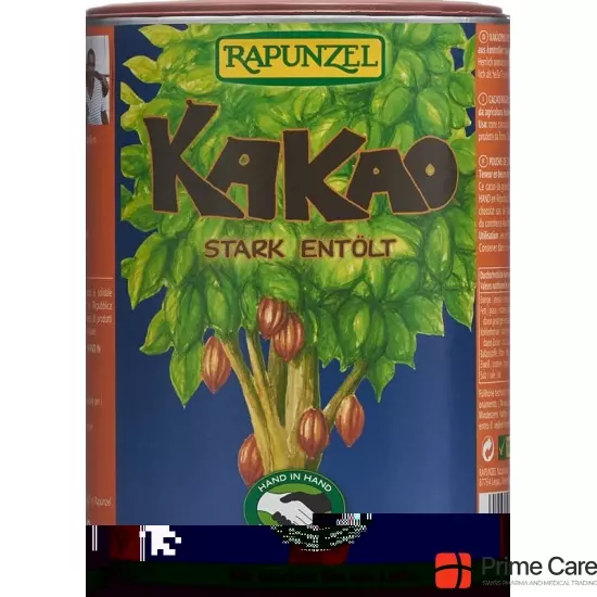 Rapunzel Kakaopulver Entölt Dose 250g buy online