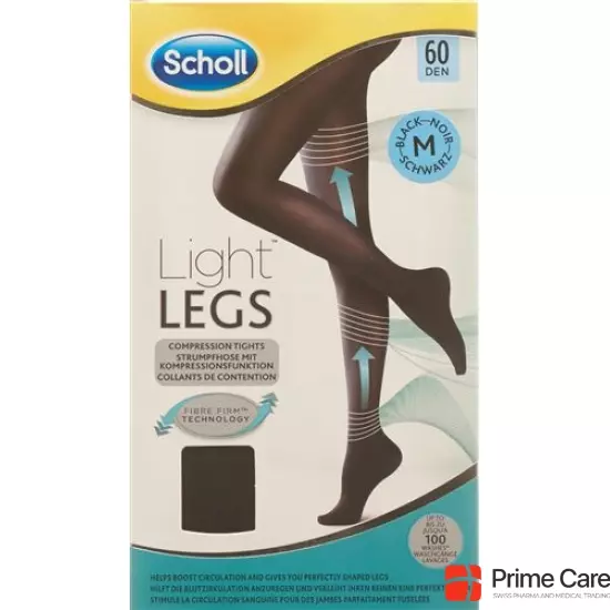 Scholl Lightlegs Strumpfhose 60 DEN M Schwarz 1 Paar buy online