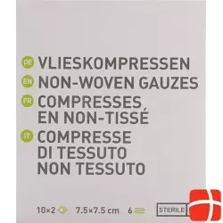 Phytoceuticals Vlieskompresse 7.5x7.5cm 25x 2 Stück