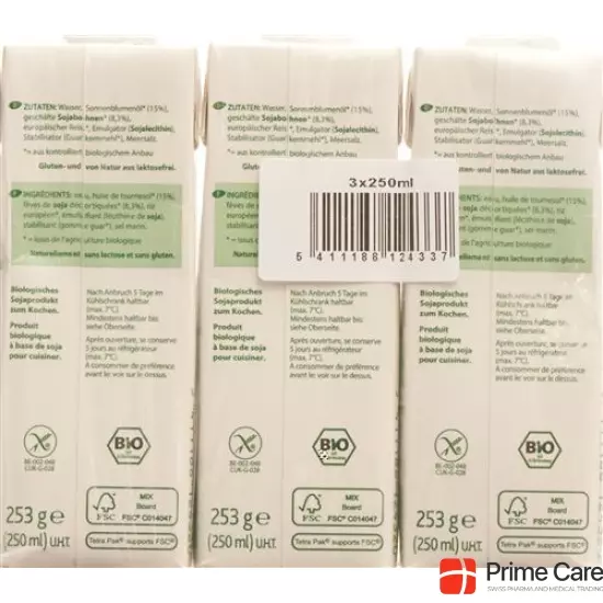 Provamel Bio Soja Kochcrème Cuisine 3x 250ml buy online