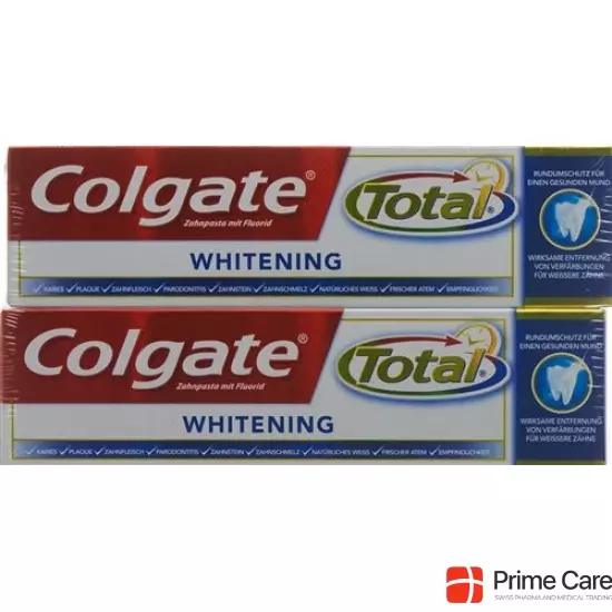 Colgate Total Advanced Whiten Zahnpa Duo 2x 75ml buy online