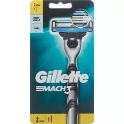 Gillette Mach3 razor with 2 blades (new)