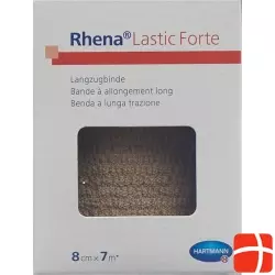 Rhena Lastic Forte 8cmx7m Hautfarbig 10 Stück
