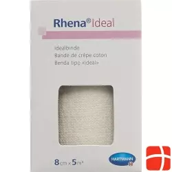 Rhena Ideal Elastic Bandage 8cmx5m White
