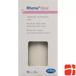 Rhena Ideal Elastic Bandage 10cmx5m White