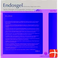 Endosgel Gleitmittel 100 Fertigspritzen 11ml