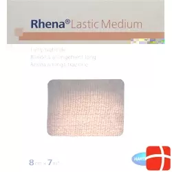 Rhena Lastic Medium 8cmx7m Hautfarbig 10 Stück