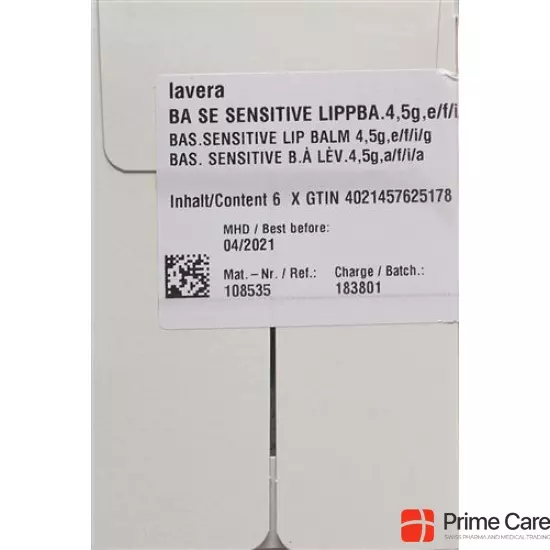 Lavera Lippenbalsam Basis Sensitiv (neu) 4.5g buy online