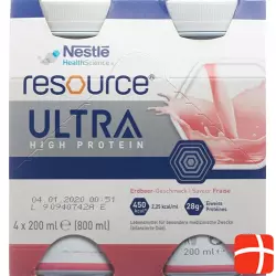 Resource Ultra Erdbeer 24 Flasche 200ml