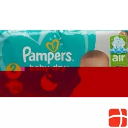Pampers Baby Dry Grösse 2 4-8kg Mini Sparpack 60 Stück