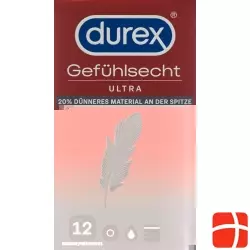 Durex Gefühlsecht Ultra Präservativ 12 Stück