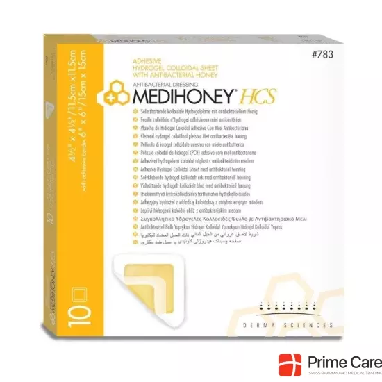 Medihoney Antibacterial Hcs 15x15cm Selbstk 10 Stück buy online