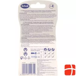 Scholl Velvet Smooth Wet & Dry Ersatzrollen stark 2 Stück