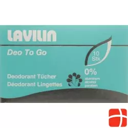 Lavilin Deodorant Tücher Box 10 Stück
