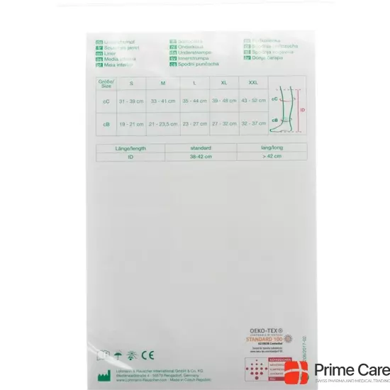 Actico Ulcersys Unterstrumpf S Stand Weiss 3 Stück buy online