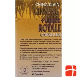 China Kirin Ginseng + Gelee Royale Kapseln 60 Stück
