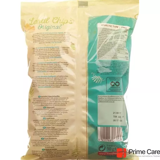 Lima Chips Linsen Original Beutel 90g buy online