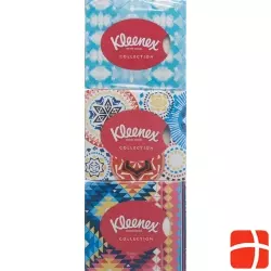 Kleenex Collection Kosmetiktue Wuerf Trio 3x 48 Stück