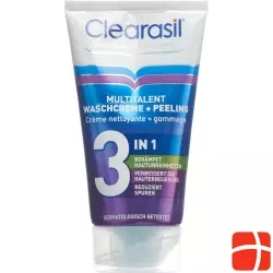 Clearasil Multitalent Waschcreme&peeling 150ml