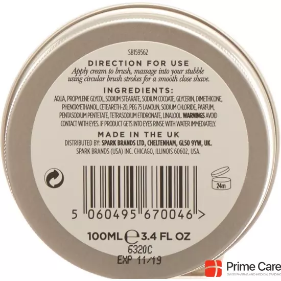 Hawkins & Brimble Shaving Cream Dose 100ml buy online